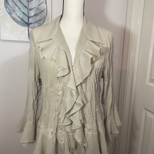 Belissimo Ruffle Blazer